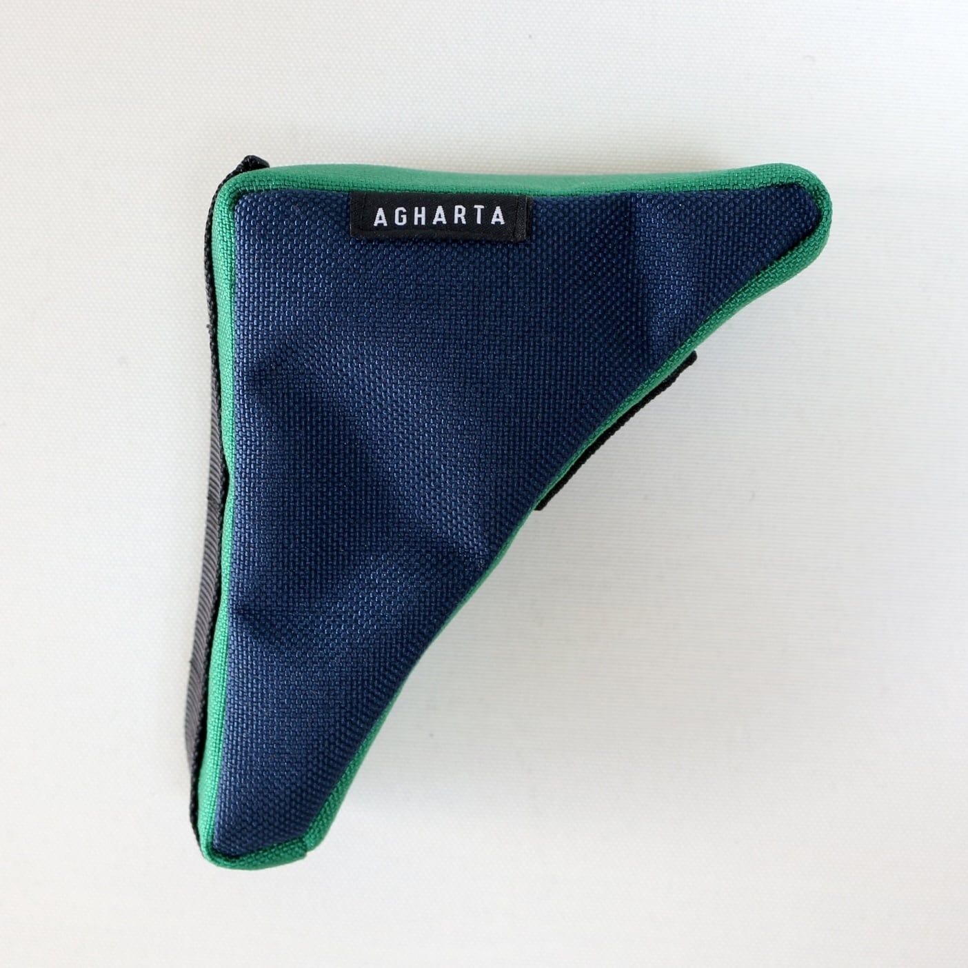 Brompton Frame Bag 1000D Cordura Navy x Green | AGHARTA bike packing