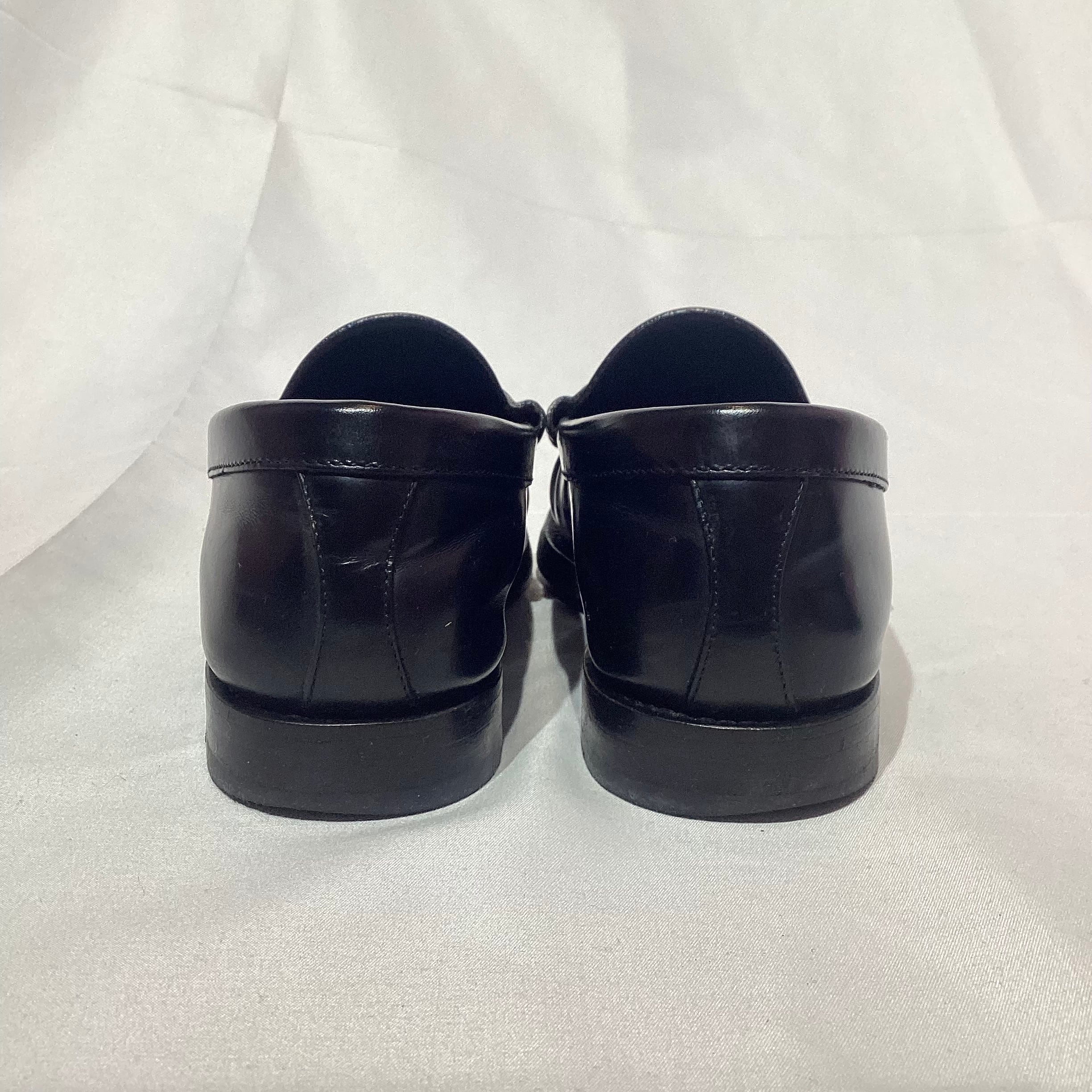 CELINE トリオンフ ローファー カーフレザー ブラック セリーヌ