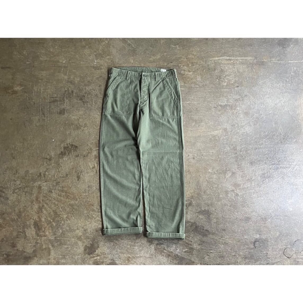 再入荷 orSlow(オアスロウ) US Army Fatigue Pants Black | AUTHENTIC