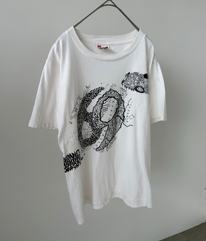 -Sonic Youth- Vintage 80s S Print T-Shirt made in USA