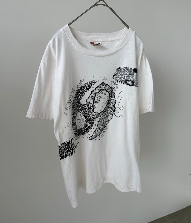 -Sonic Youth- Vintage 80s S Print T-Shirt made in USA