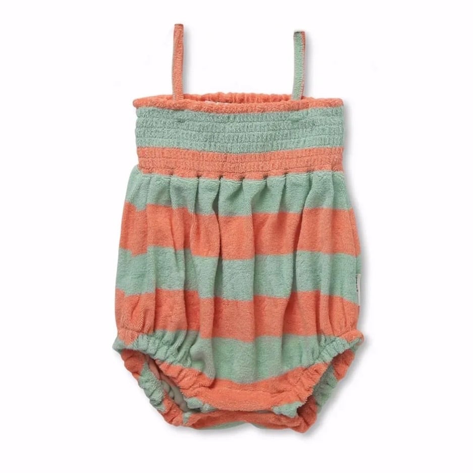 SPROET&SPROUT Terry Smock Romper【18M】Silt Green