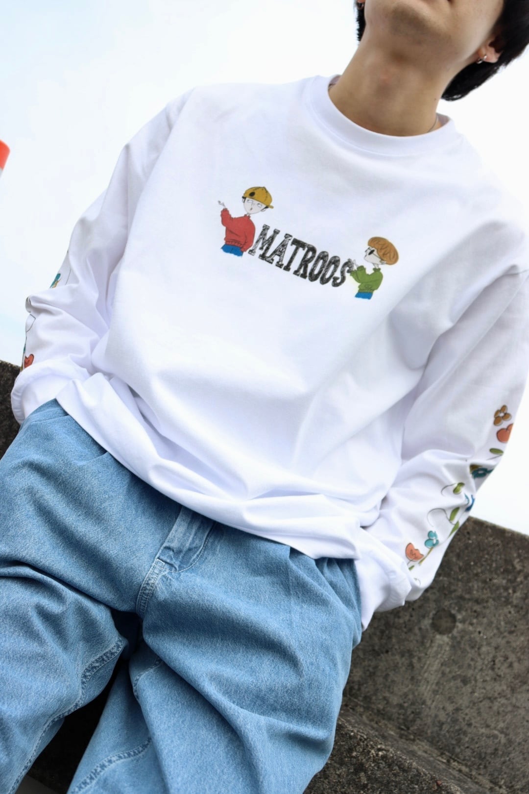 Crayon Sketch L/S TEE