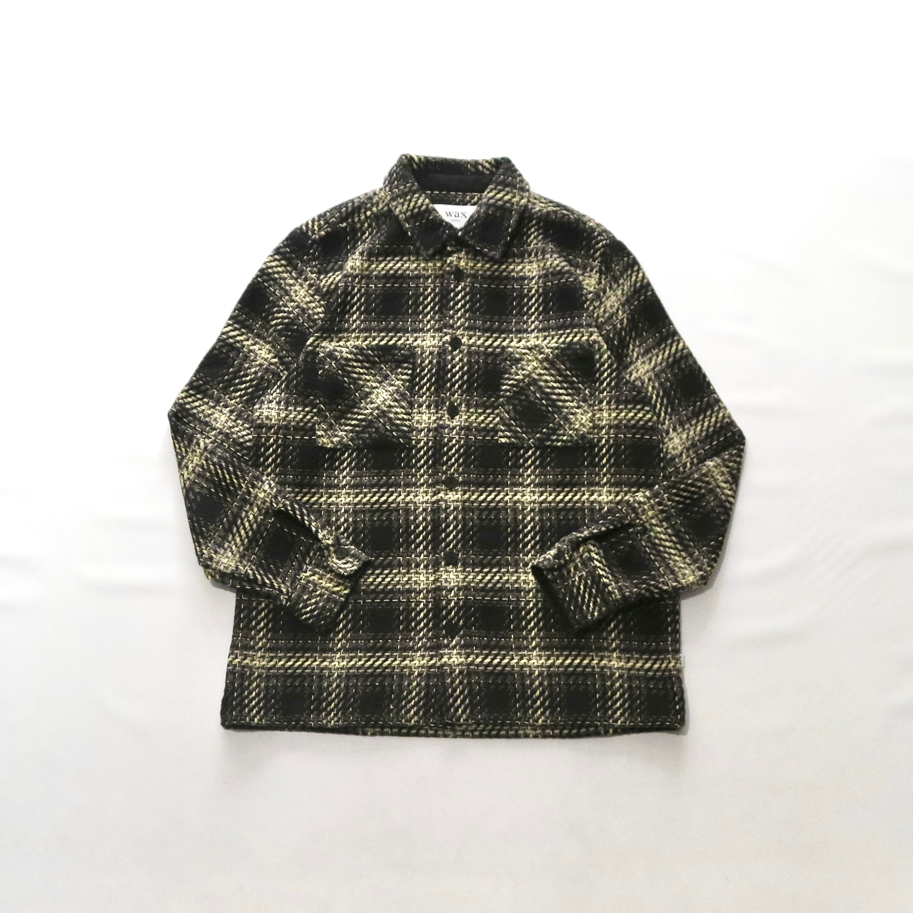 WAX LONDON ワックスロンドン】WHITING OVERSHIRT ホワイティング