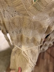culture Vネックニットチュニック