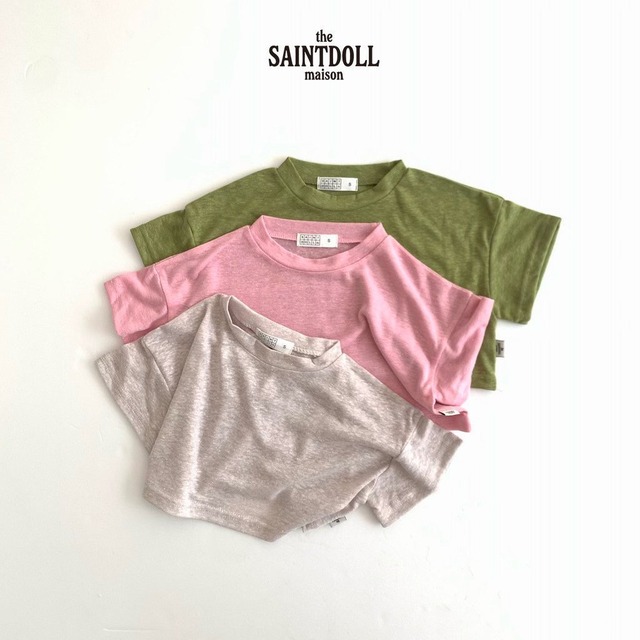 [SAINTDOLL] Linen Sweatshirt / [세인트돌] 린넨맨투맨