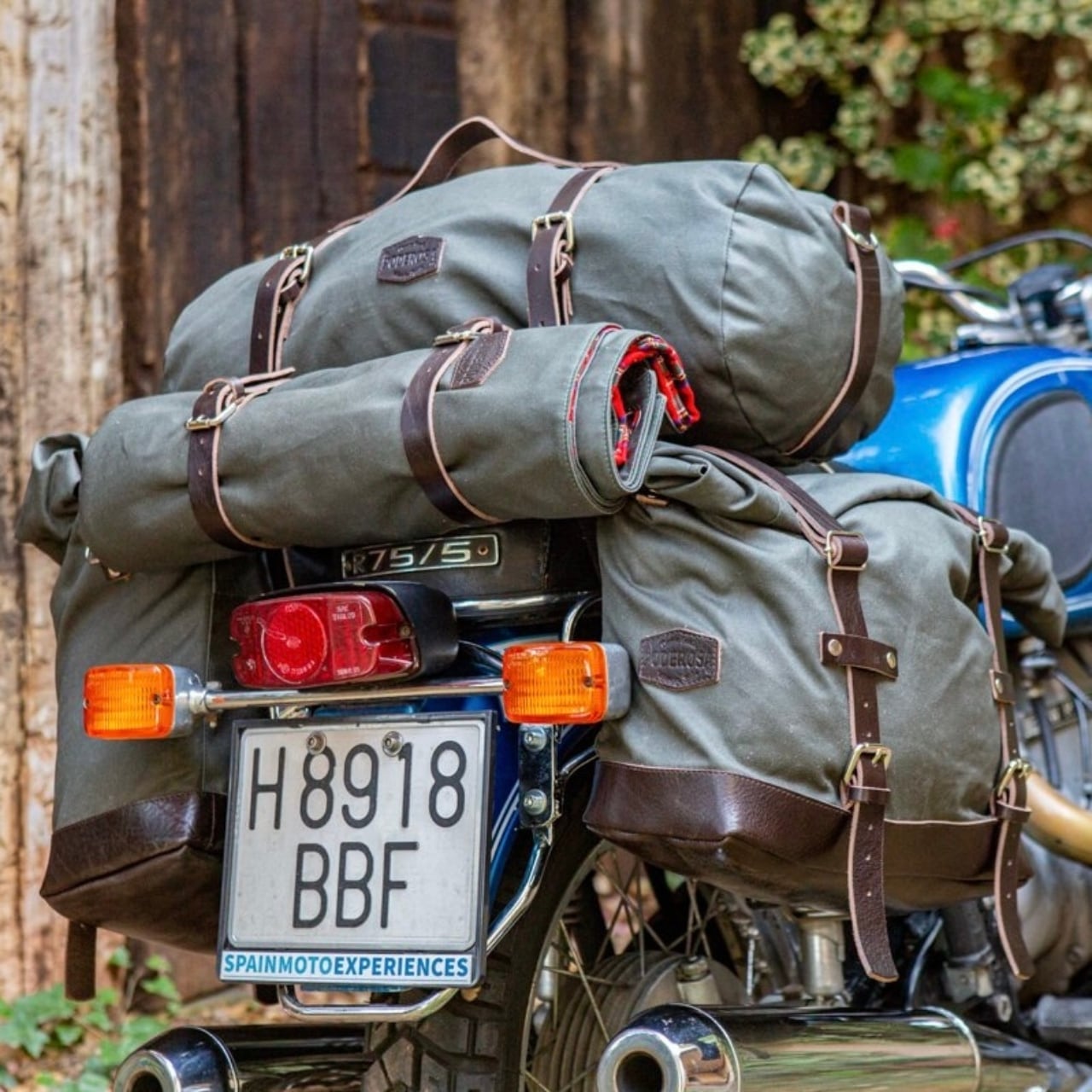 Bariloche 25L グリーン サドルバッグ La Poderosa Goods | La