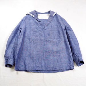 《NEW OLD STOCK》French Navy ramie sailor deck jacket 108