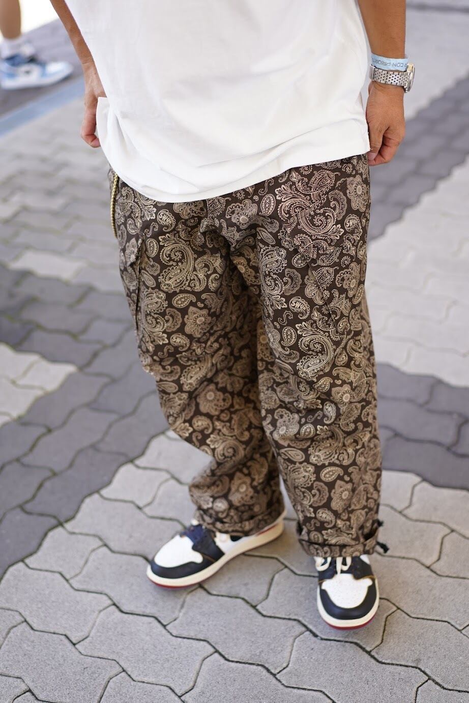 Original Paisley Cargo Pants 3.0 (Brown) | S.W.U.N