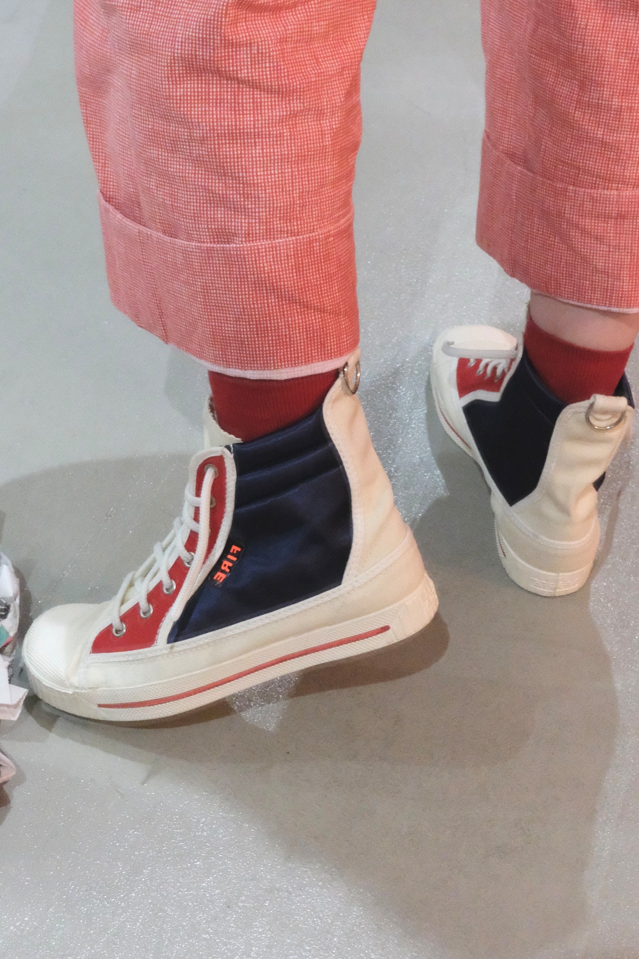 NOKIA "FIRE" high-cut sneakers