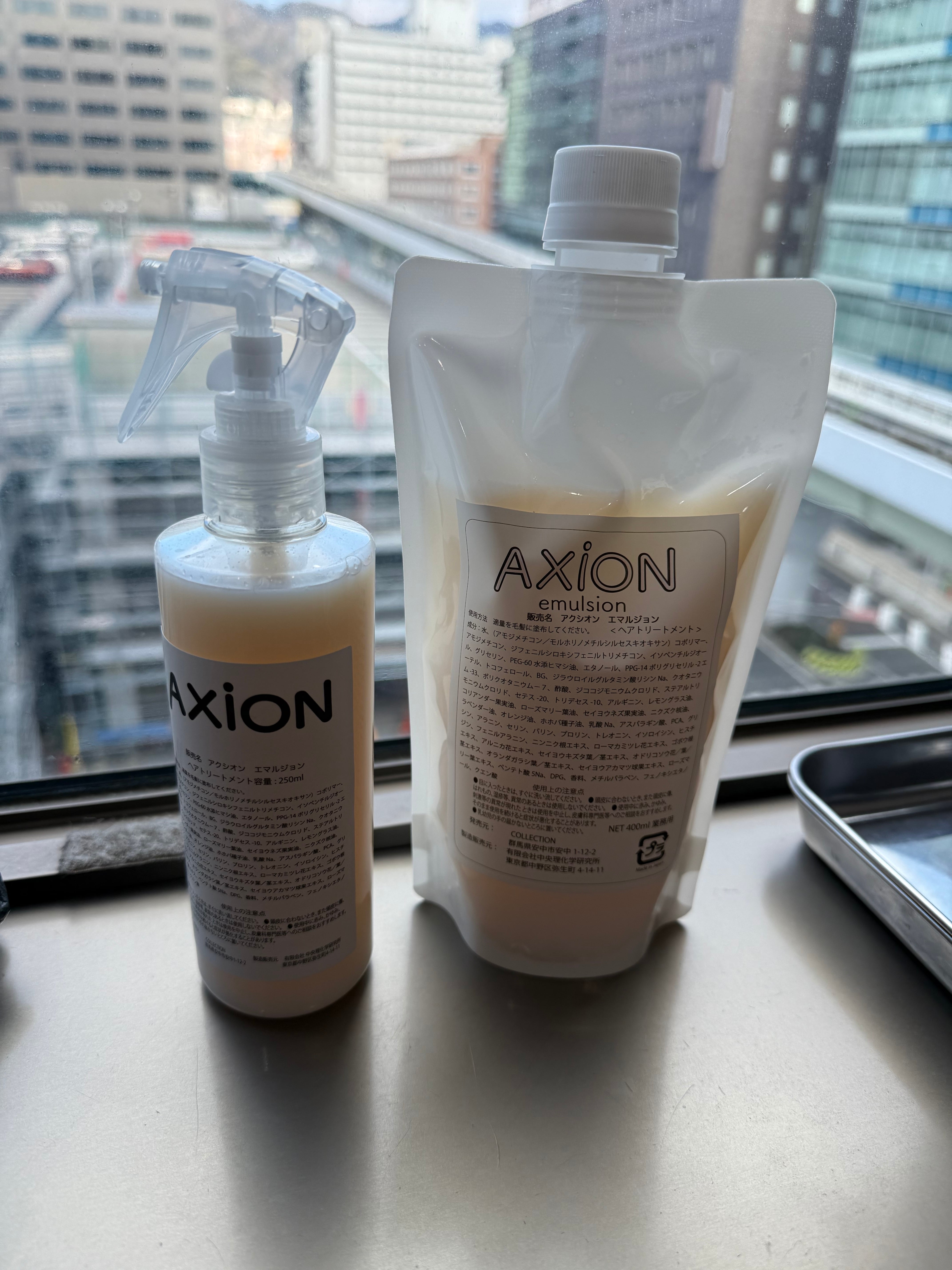 AXiON アクシオンエマルジョン400ml(詰め替えレフィル） | hairsalon6