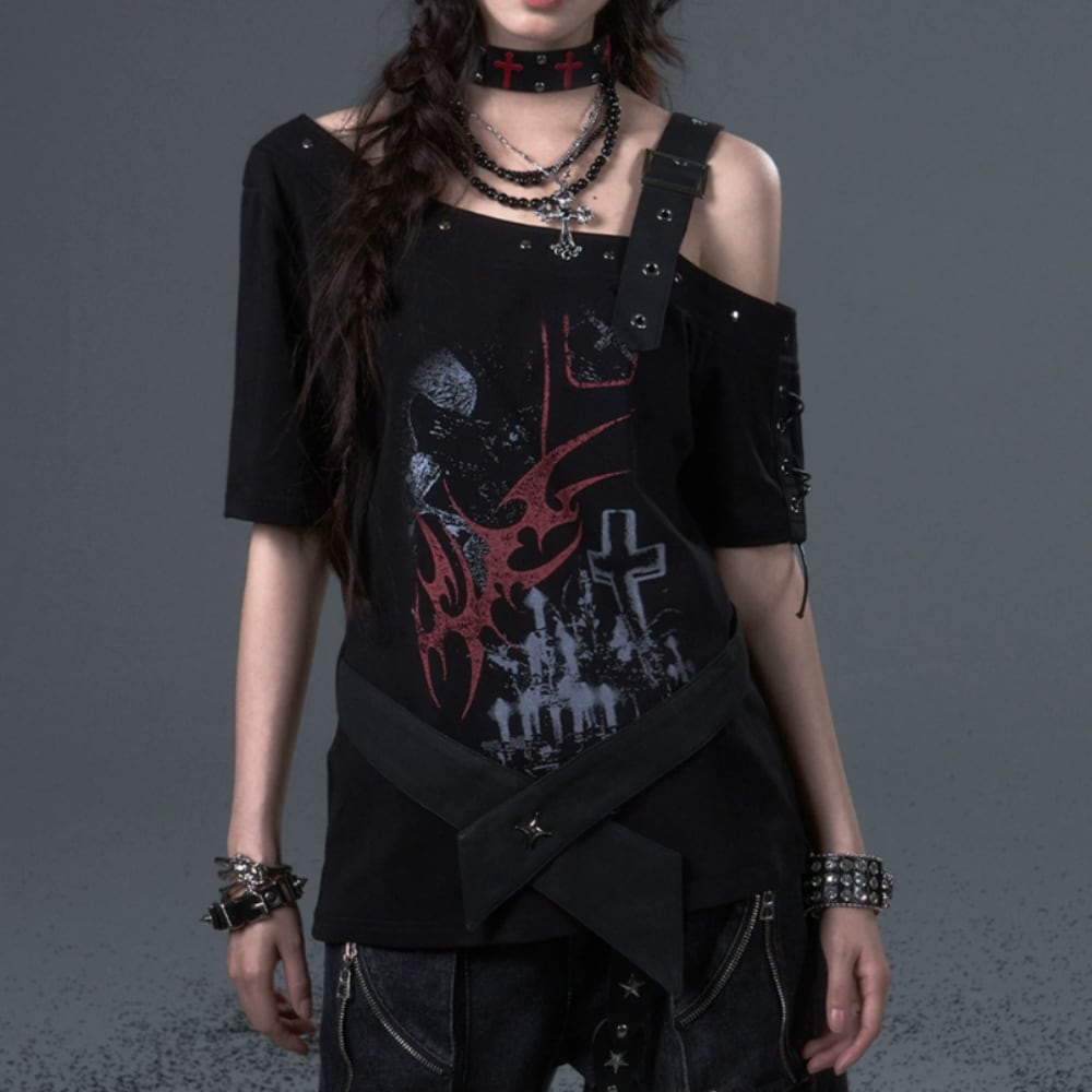 Drop shoulder tops E7143