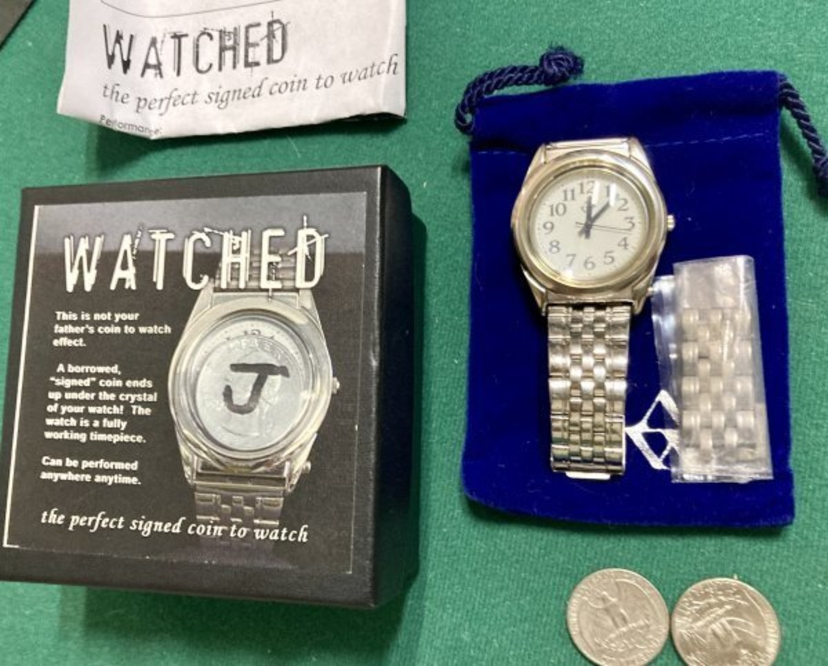 特選！一生モノアイテム◇Watched サインコインが腕時計の中に！ | magichouse 手品・