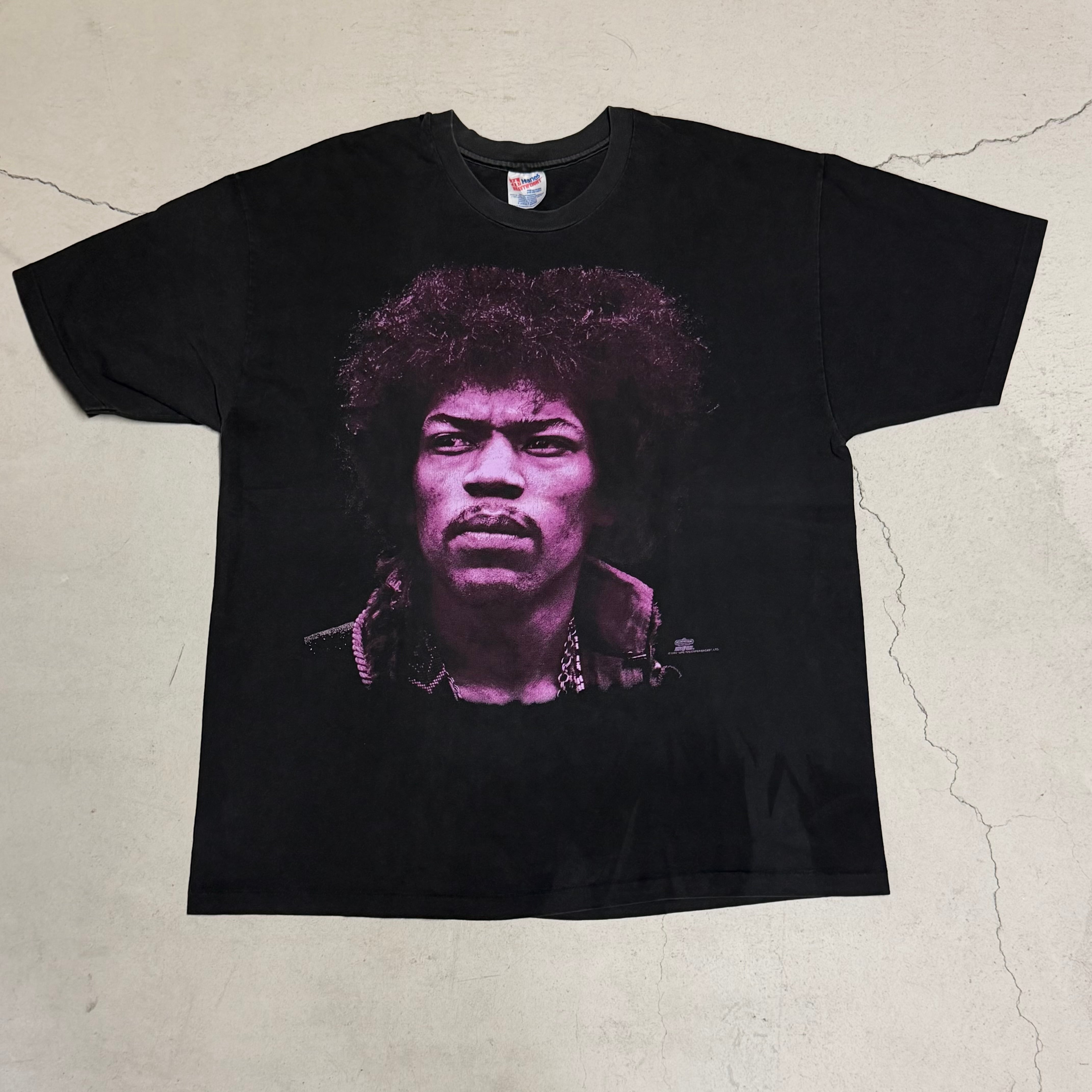 JIMI HENDRIX FACE PRINT S/S TEE 1994 XL | safarionline