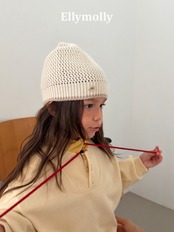 韓国子供服 / 26Autumn / ELLY MOLLY / エリニットビーニー *free*