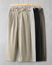 【楽腰品格】ウエストアジャスターイージースラックス