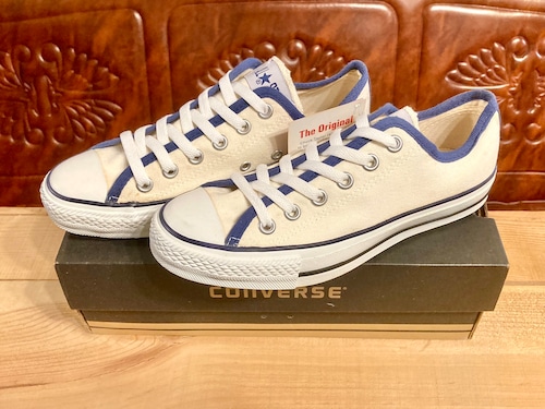 converse（コンバース） ALL STAR PIPING（オールスター パイピング）ox 白/ネイビー 5 24cm 2310