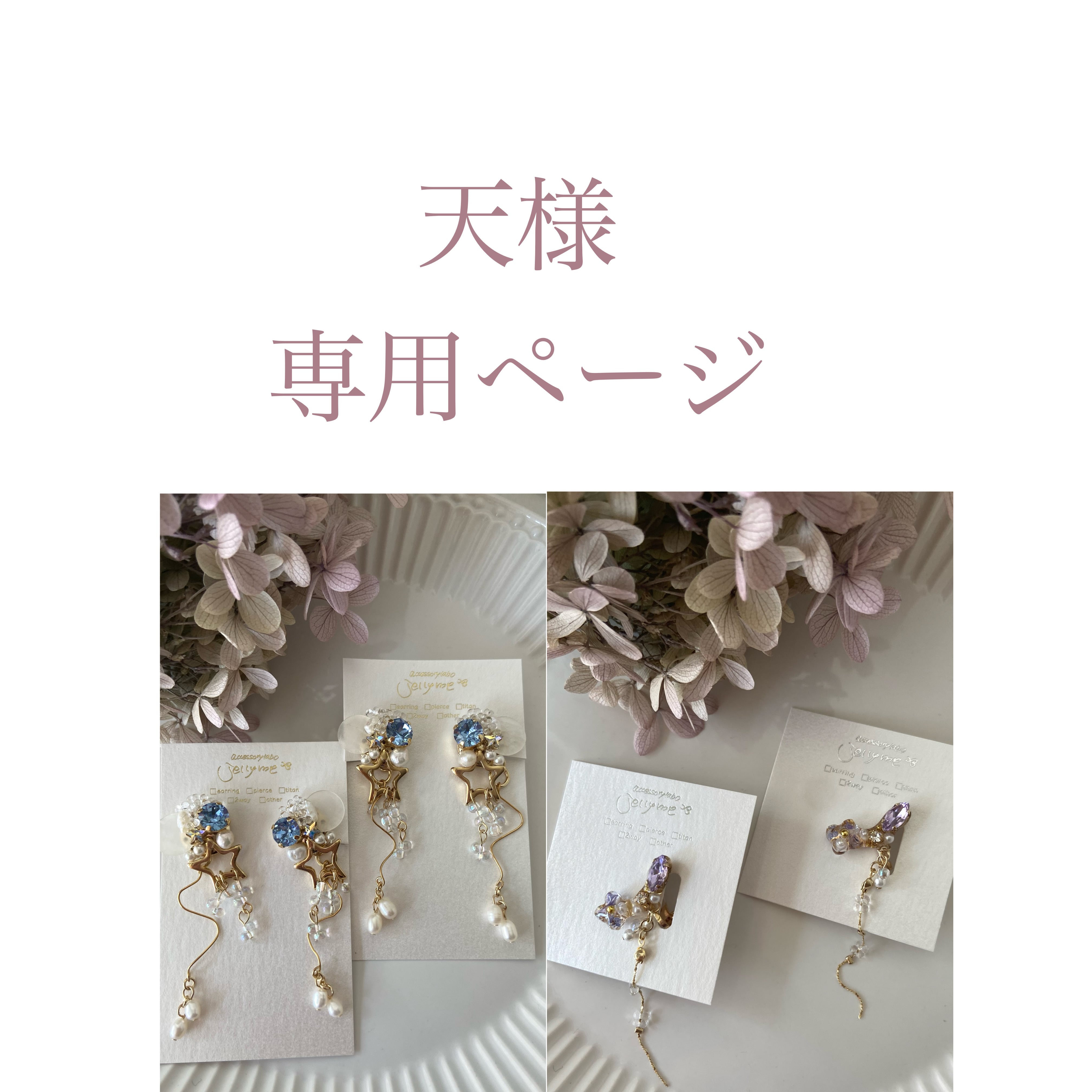 天様 専用ページ | accessorylabo jellyme 