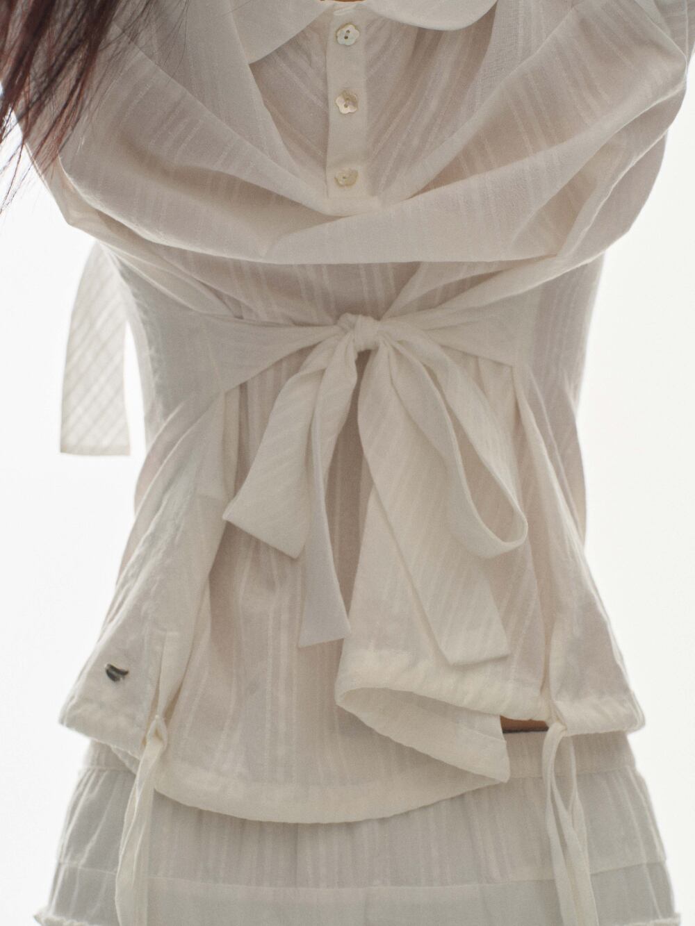 COYSEIO] BOW BLOUSE WHITE 正規品 韓国ブランド 韓国通販 韓国代行