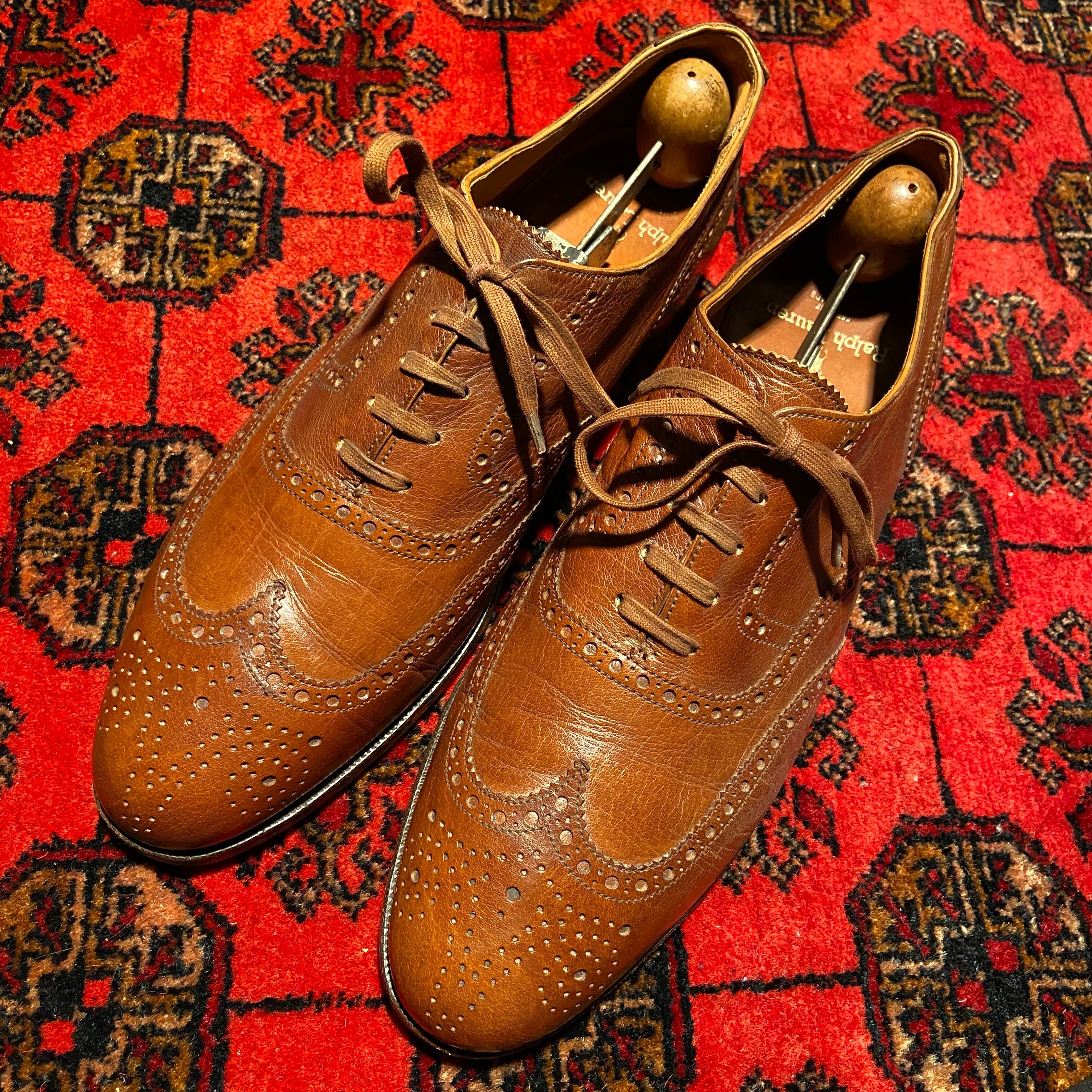 RALPH LAUREN ラルフローレン【Crockett&Jones】シガー