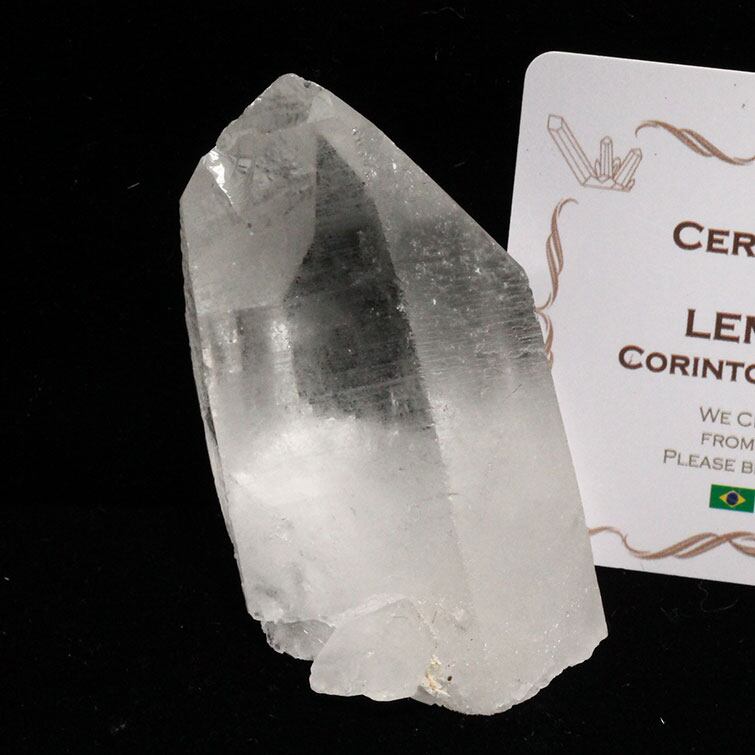 レムリアンシード 水晶 原石 セルフヒールド ブラジル ミナスジェライス州 コリント産 証明書付属 一点物 おまかせ便 271-505