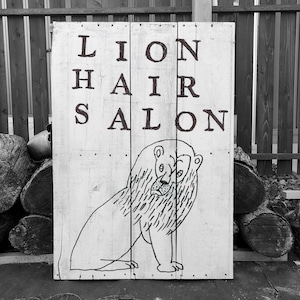 【絵画】LION HAIR SALON