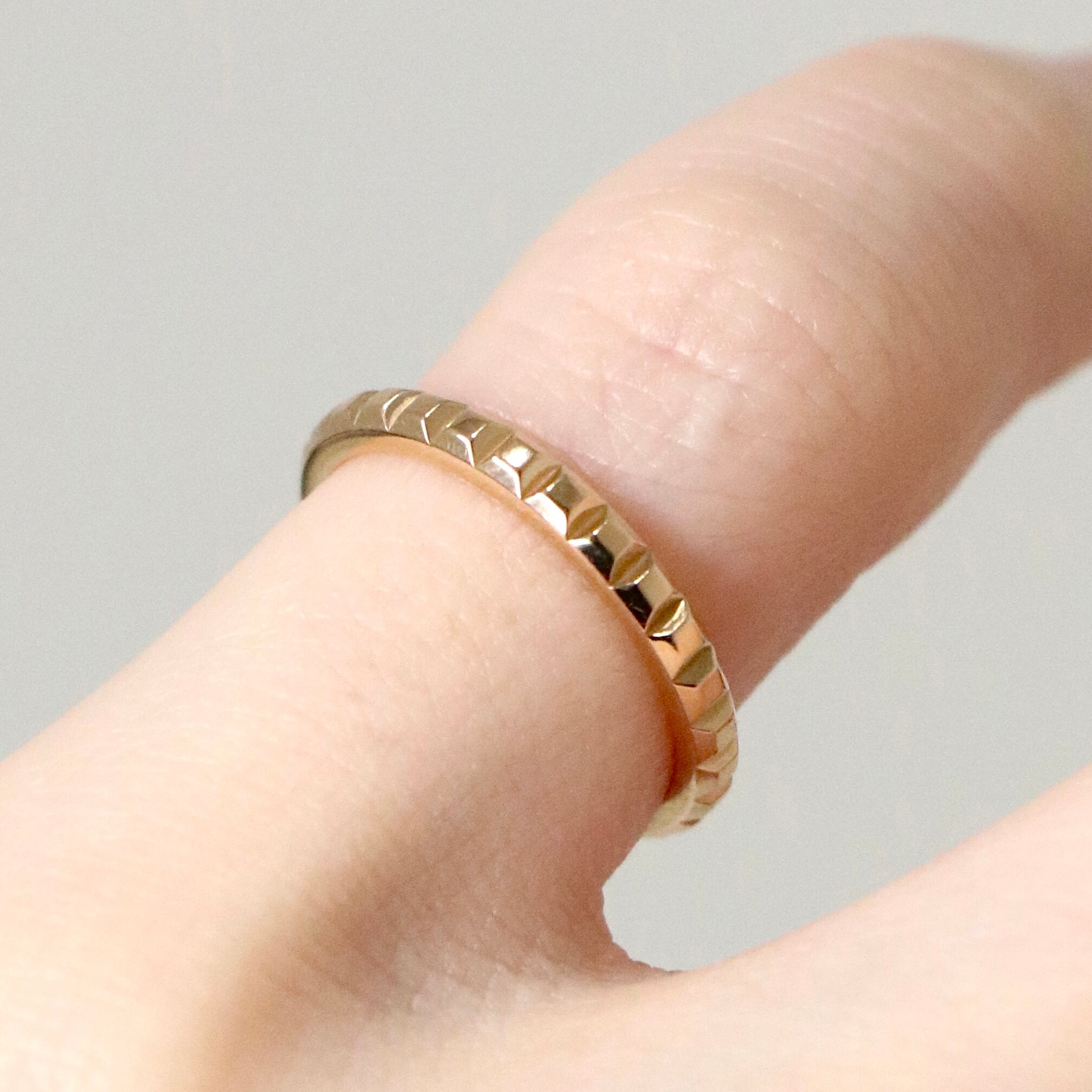 BOUCHERON 約6号 リング キャトルクルドパリ ポワントディアマン  