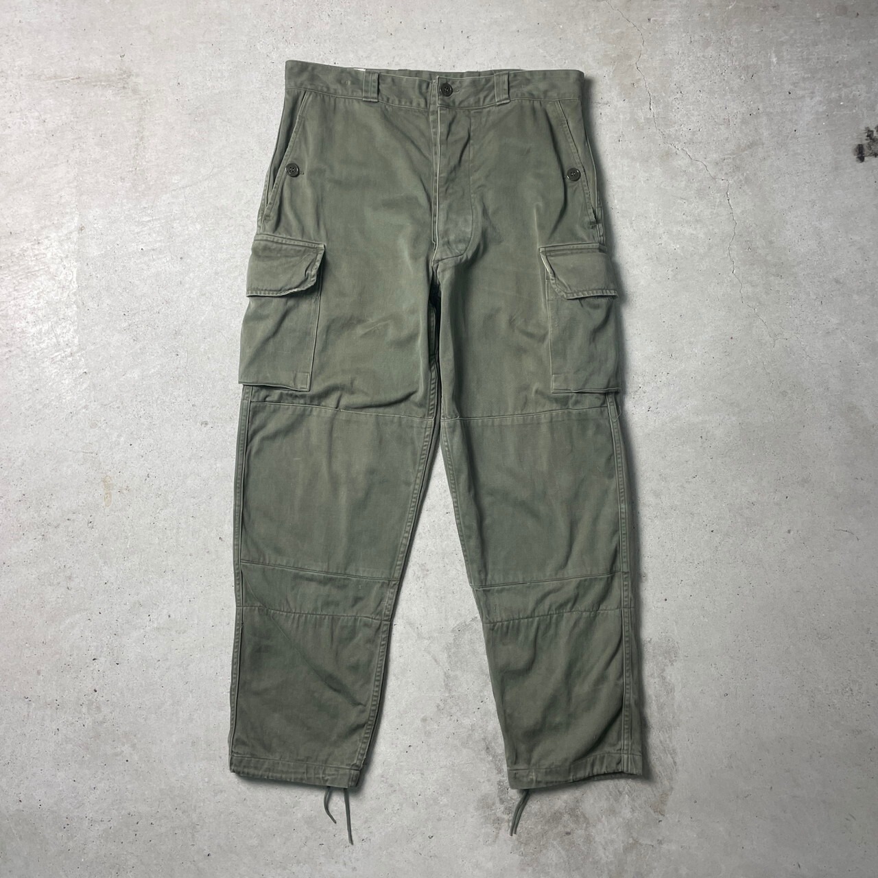 60年代 フランス軍 M-64 カーゴパンツ ミリタリーパンツ メンズW36相当 