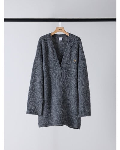 【YENN】[Y254-91123] ALPACA MIX TUNIC PO