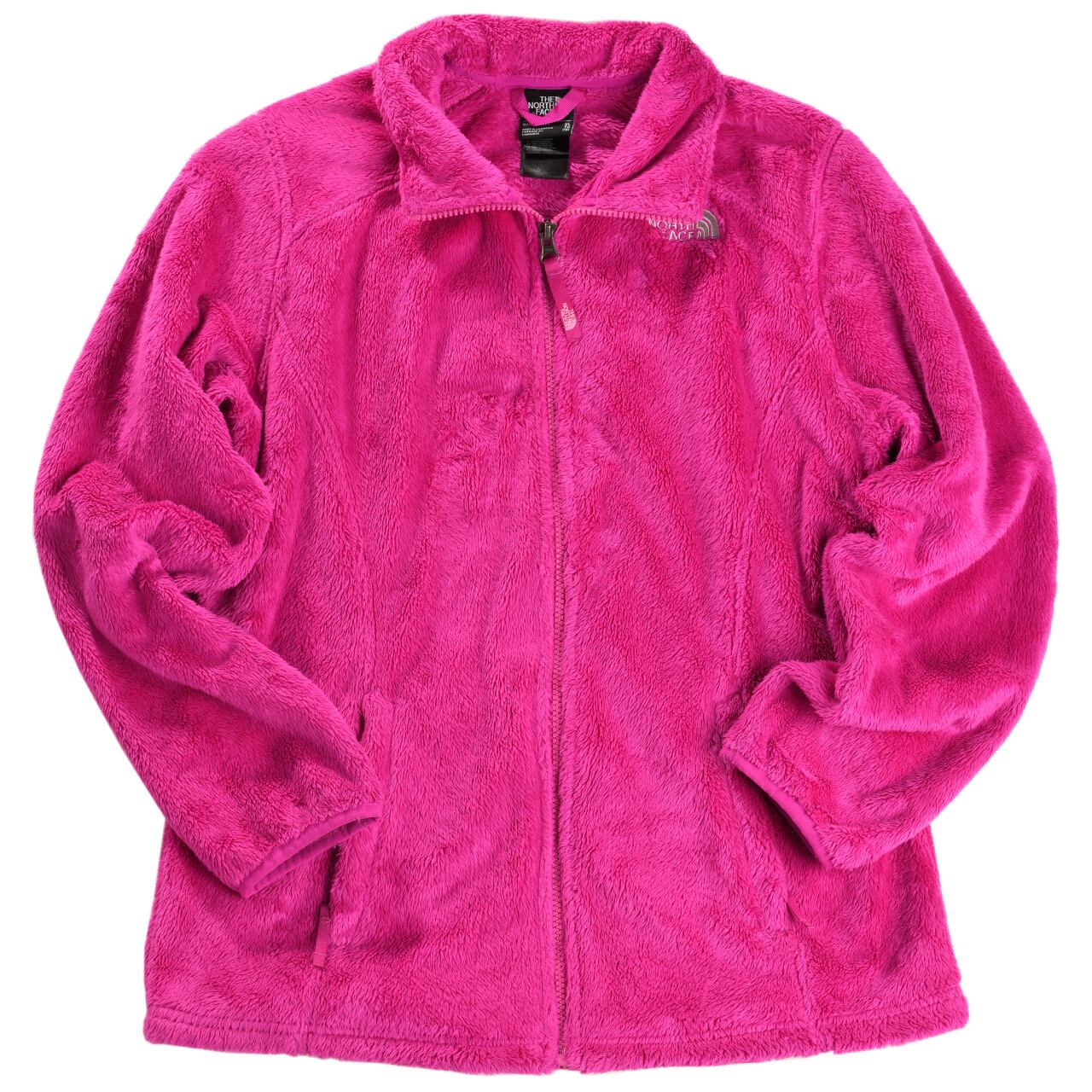 pink north face fleece