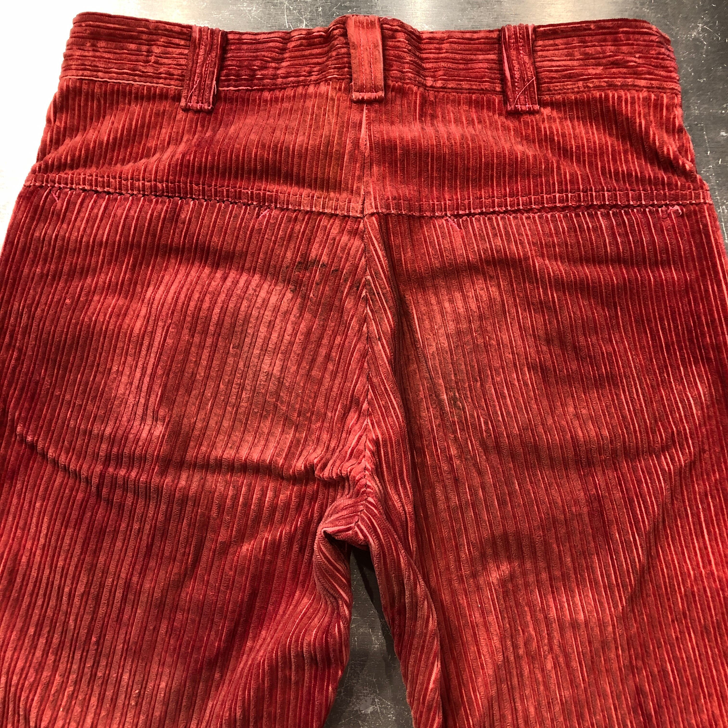 ⊕1970'S LEE FASTBACKS FLARE CORDS PANT | safarionline