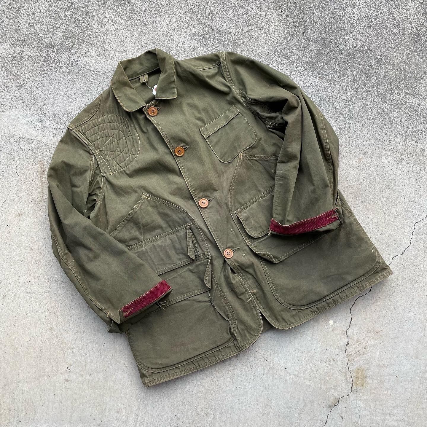 40s J.C.Higgins hunting jacket | Shabby Clothes&Antiques