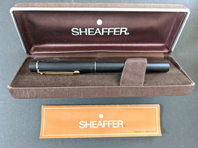 1980　シェーファー タルガ １００３　SHEAFFER Targa 1003　（細字）　14K　　　　　02622