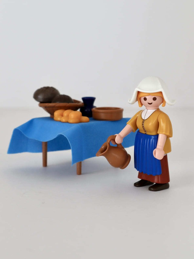 プレイモービル 「牛乳を注ぐ女」 フェルメール アムステルダム国立美術館 / Playmobil "The Milkmaid" 5067 Rijksmuseum
