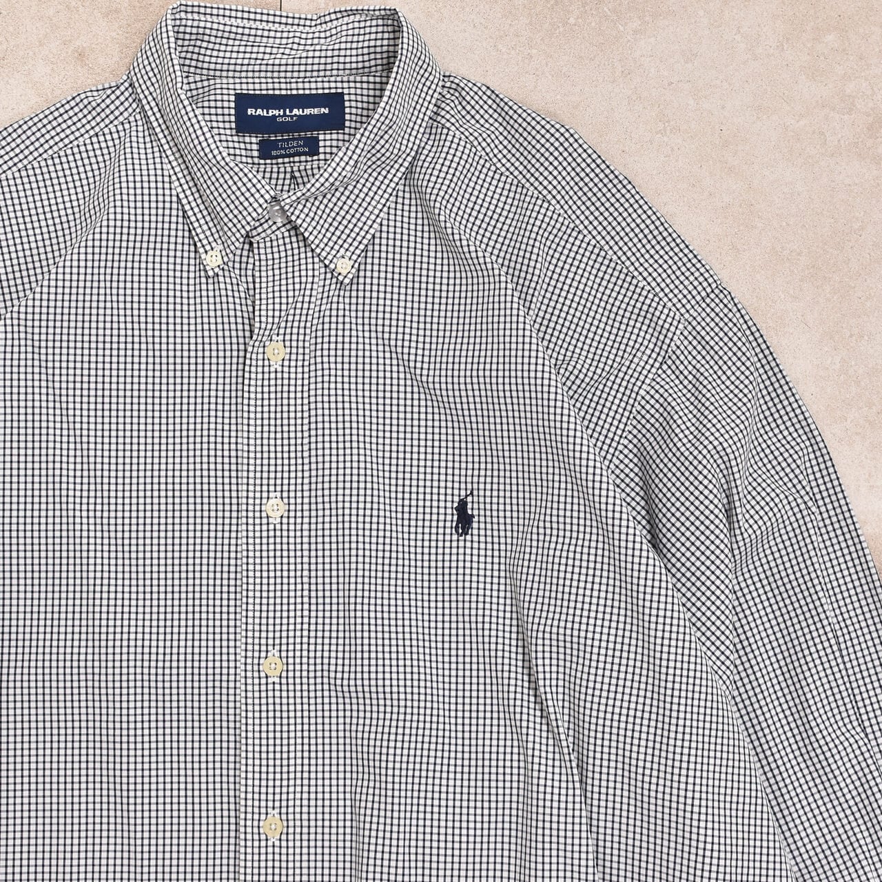 90s Ralph Lauren GOLF check BD shirt