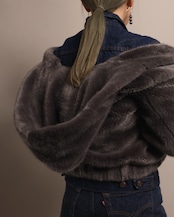 Helmut Lang / Faux Fur Parka