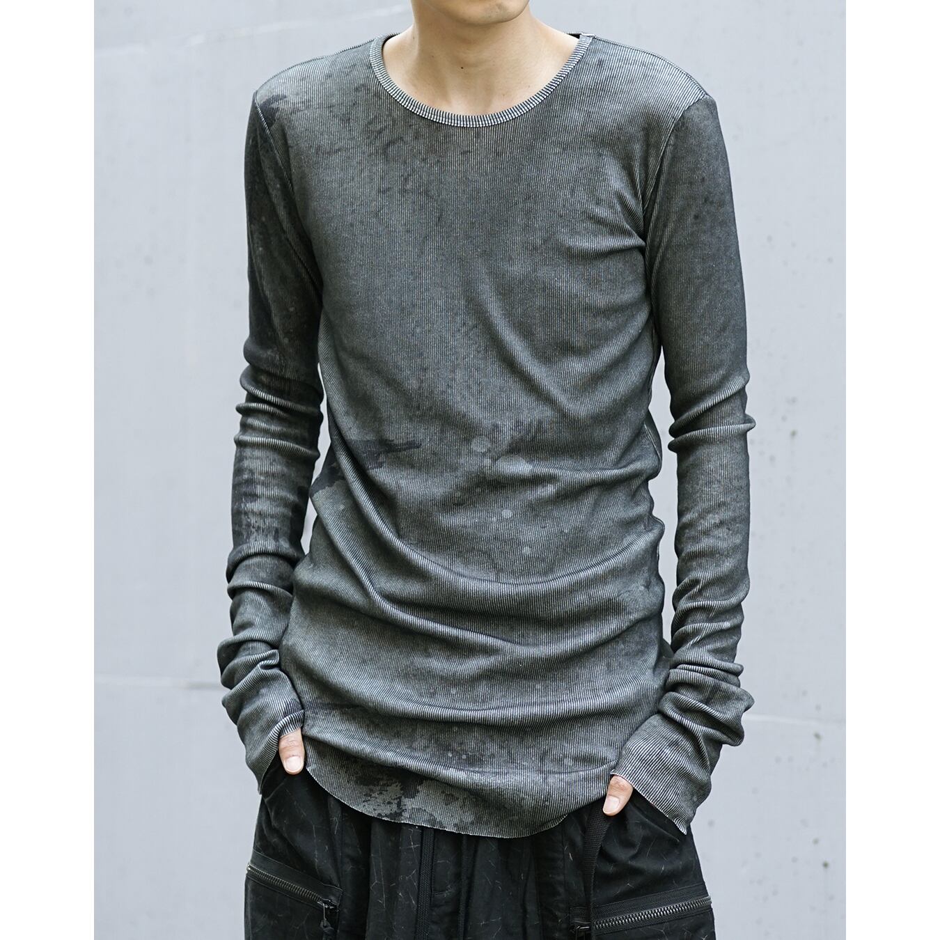 D.HYGEN] (ディーハイゲン) ST101-0826S Inkjet Print Modal × Cotton