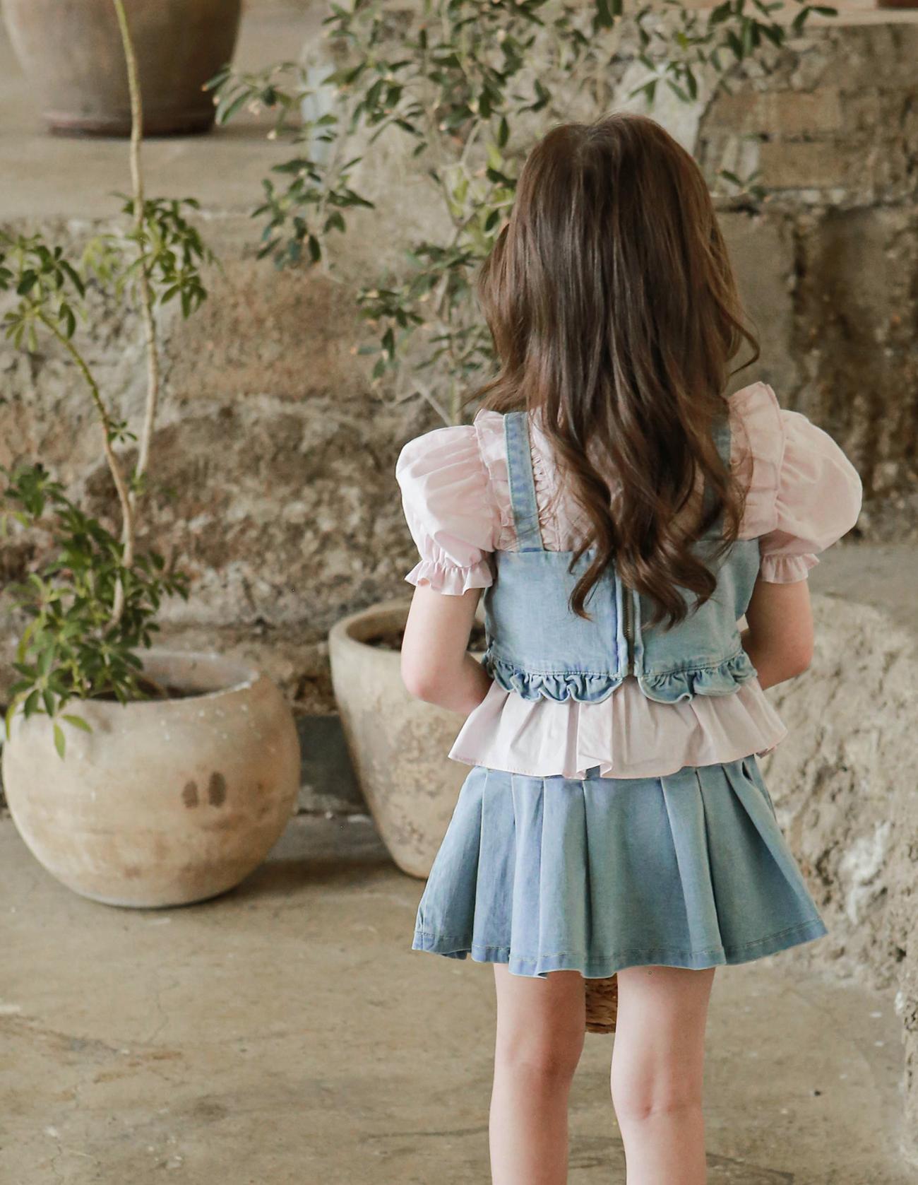 sold out» flo ロシャデニムビスチェ rosha denim bustier 2colors