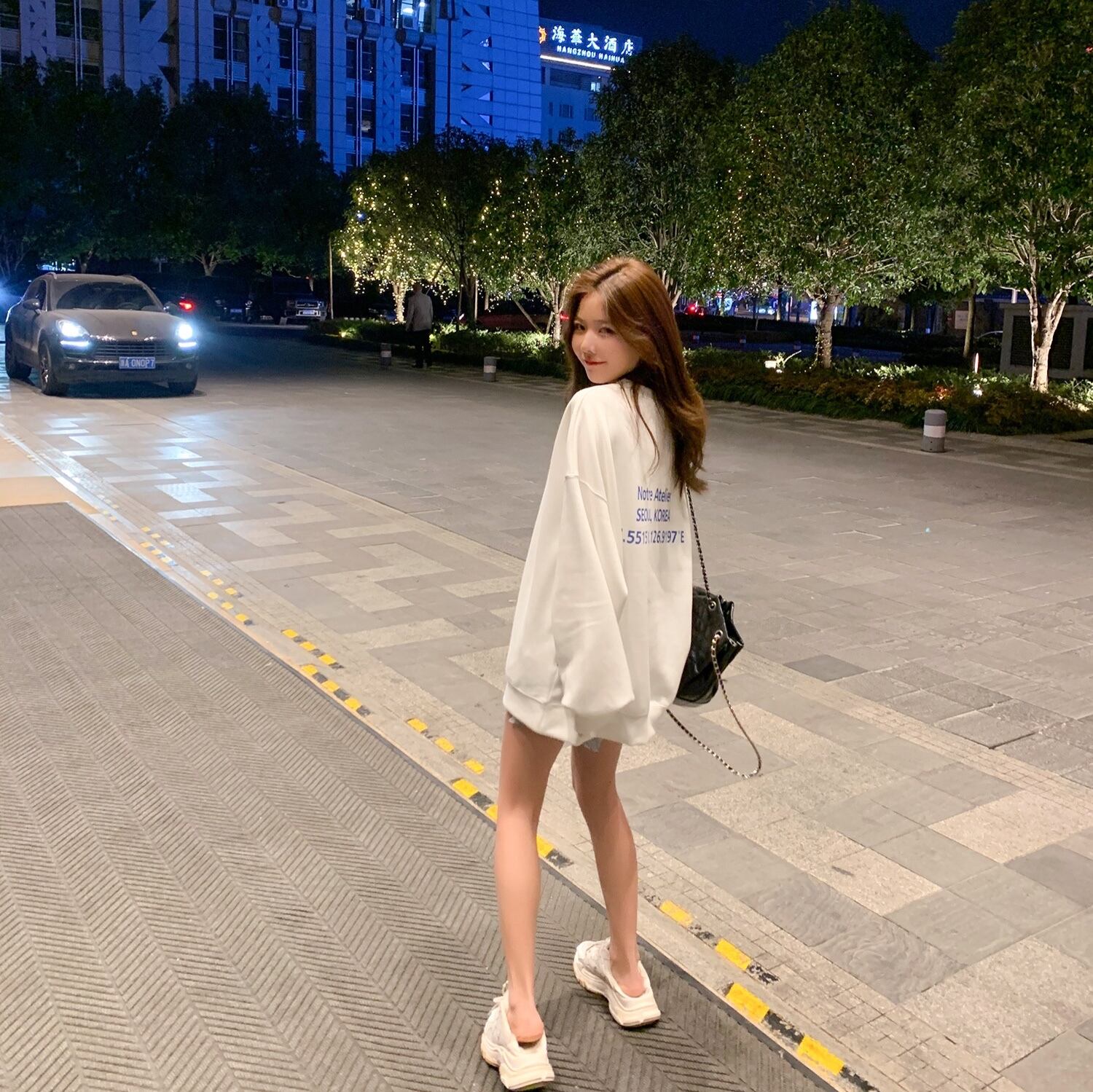 スプリングレッドセーター ルーズトップス 春物 6Du_Shop_Women6050388202