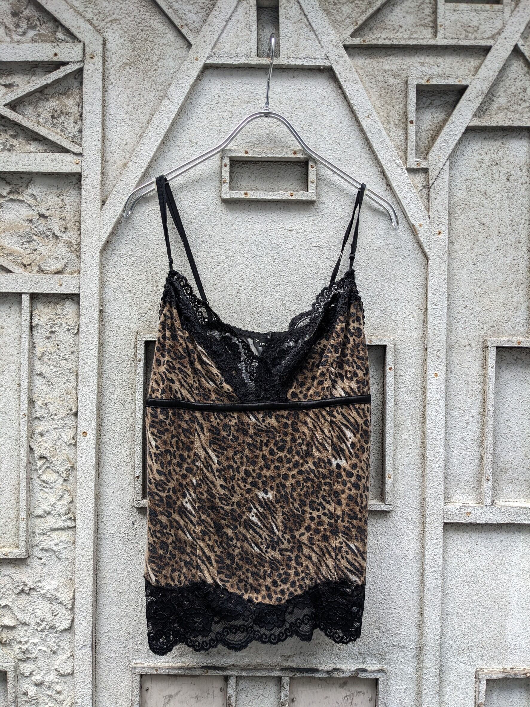 "TWENTYONE" leopard camisole