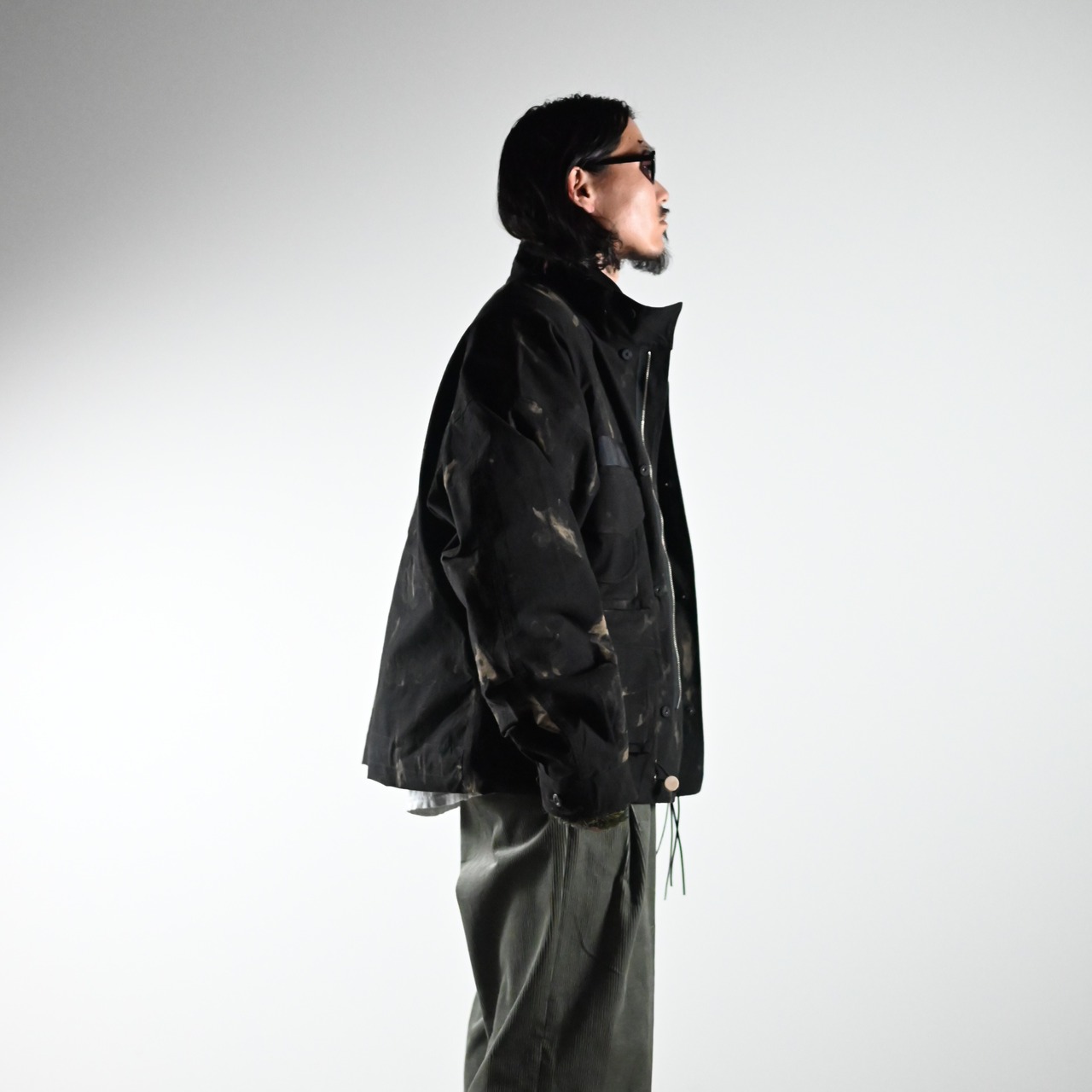 Leh / Photographer Jacketにbarbell object / leather jktコーディネート
