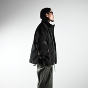 Leh / Photographer Jacketにbarbell object / leather jktコーディネート