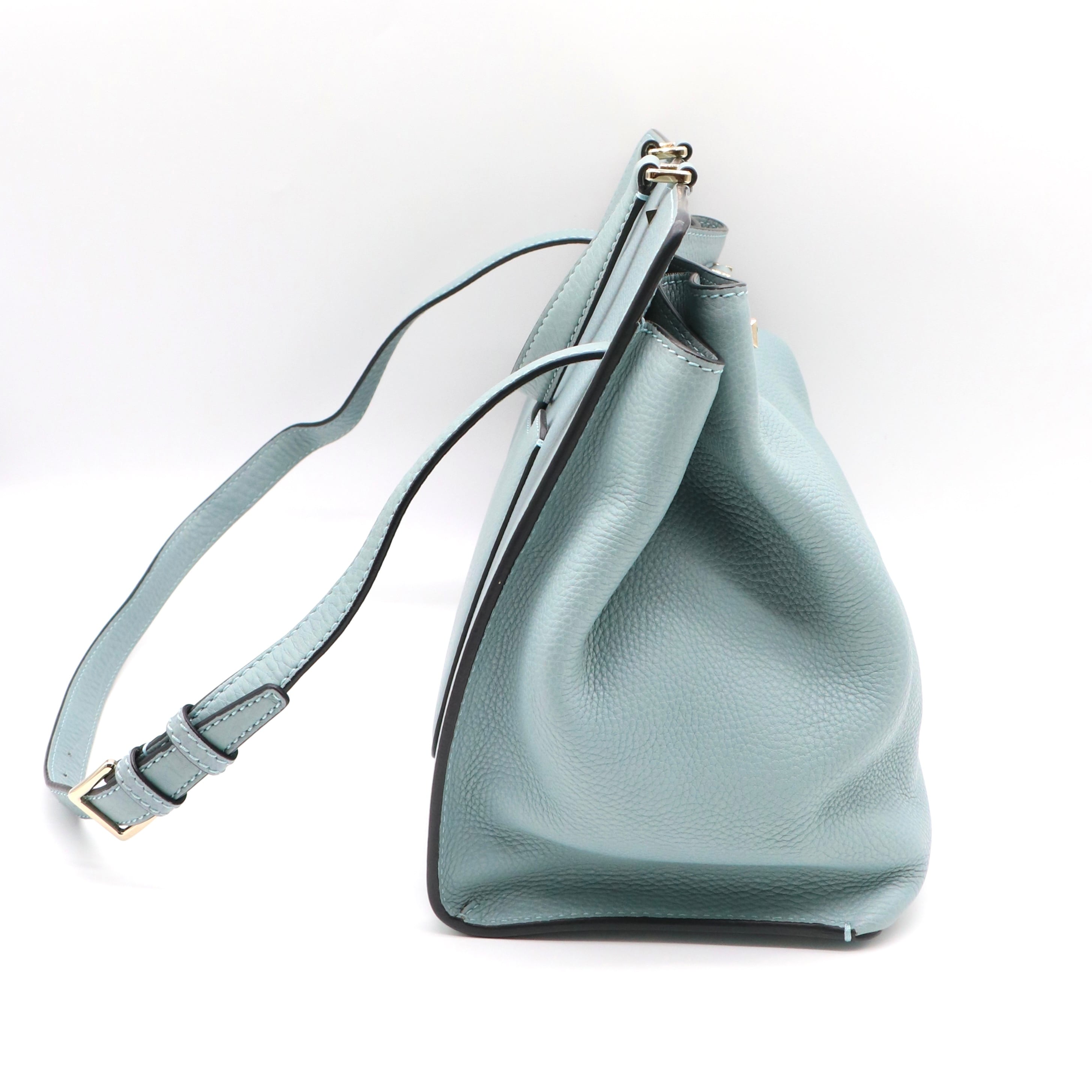 VALENTINO GARAVANI ジョイロック 2wayハンドバッグ バッグ ブルー