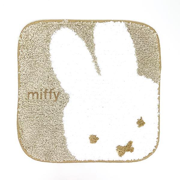 ミッフィー すわって ベージュ チェアパッド マット リビング