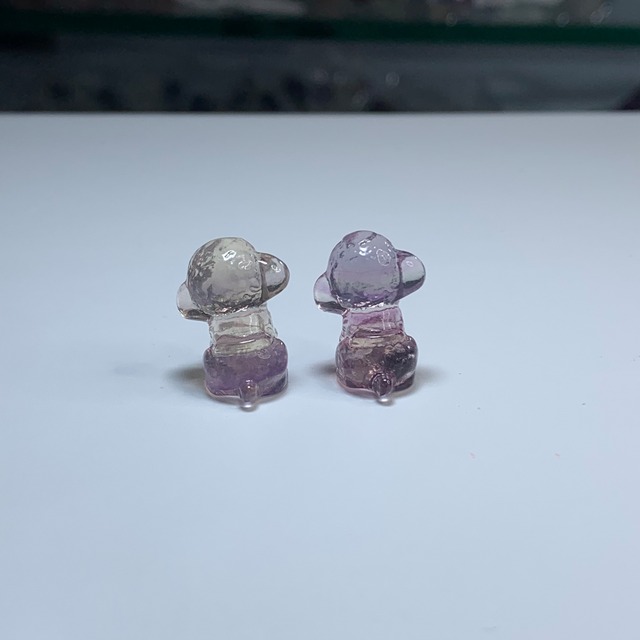 M7.ペア☆可愛いフローライト･トイプードル