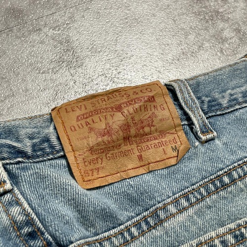 【実寸W37 L30】 USA製 usa levi's リーバイス 577 詳細写真3