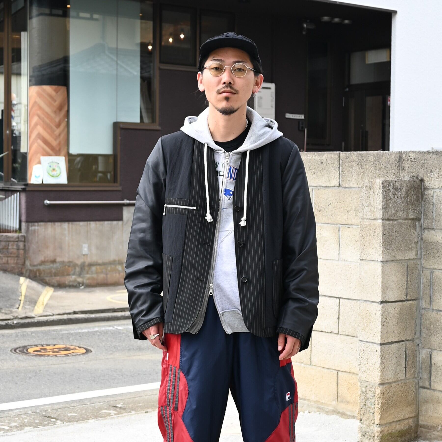 ジャケット・アウター KUON Kimono Collar Jacket Reversible Kimono Collar Blazer – KUON Tokyo