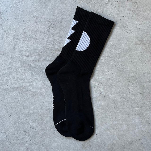 POSS COFFEE / POSOCKS - BLACK × WHITE