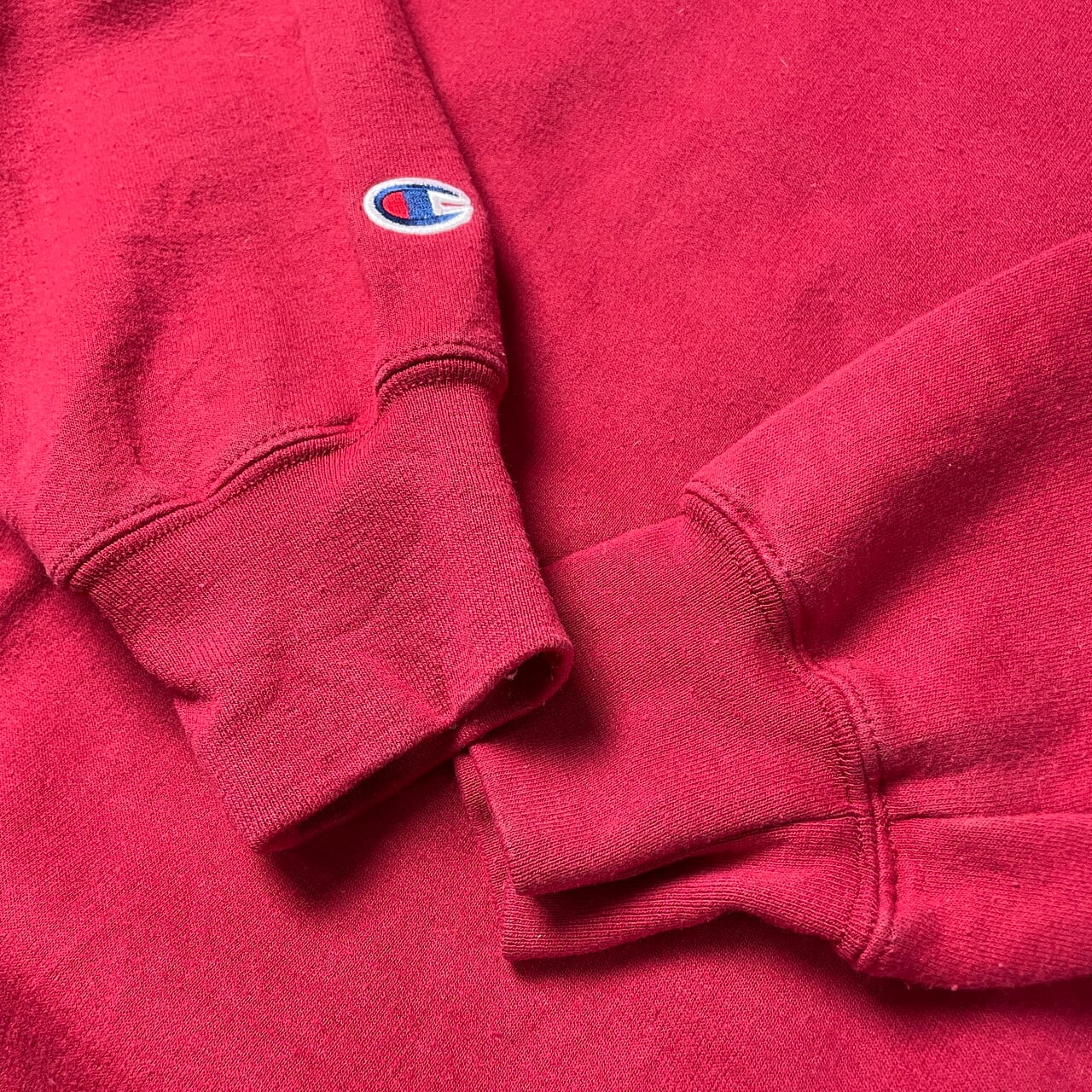 00年代 Champion チャンピオン ハーフジップ ワンポイントロゴ
