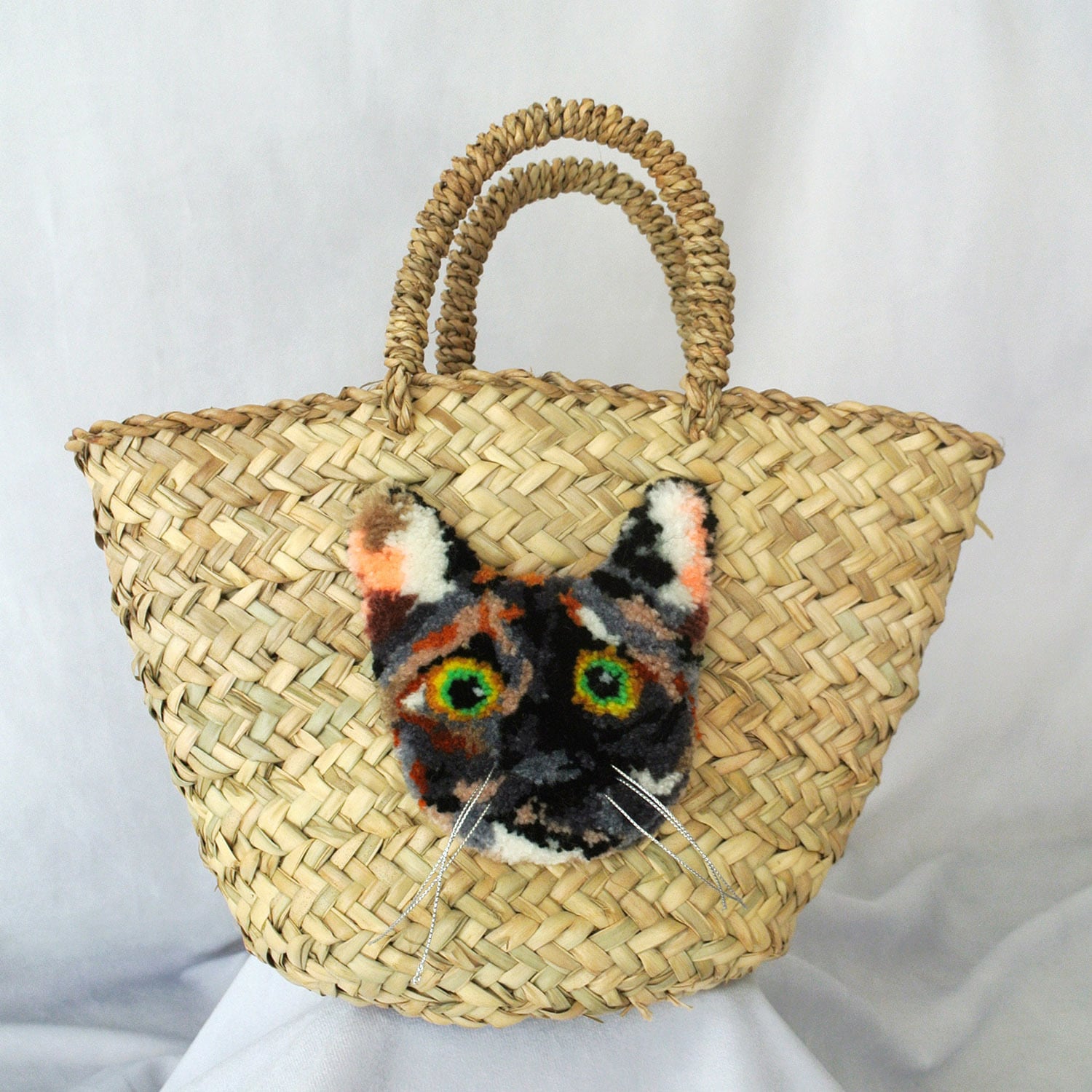 Cat face カゴ サビ Small | CAT IN DA HOUSE! ON LINE STORE